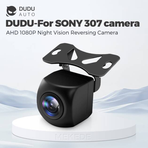 DUDUAUTO DU-307R Reverse Camera (Square Flush Mount)