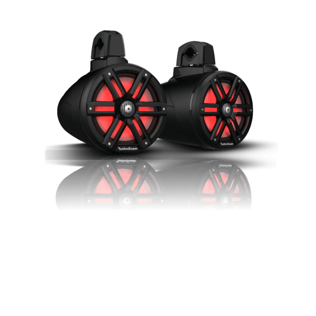 M2WL-8B – Rockford Fosgate – Color Optix Wake Tower Speakers Cans