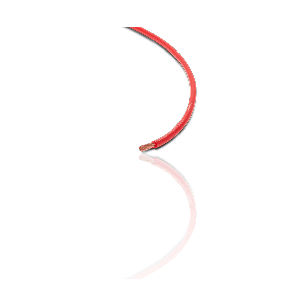 RFW8R – Rockford Fosgate – 8 AWG Frosted Red Wire Per Meter