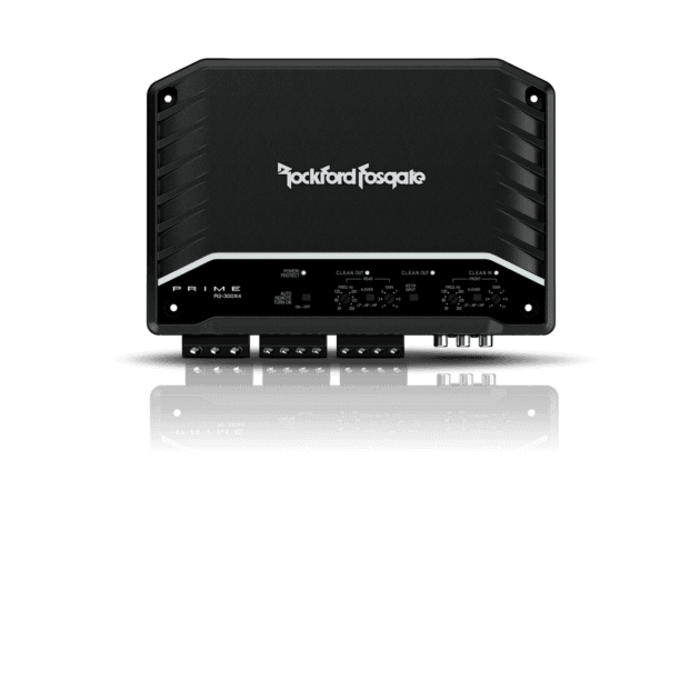 R2-300X4 –  Rockford Fosgate – Prime 300 Watt 4-Channel Amplifier
