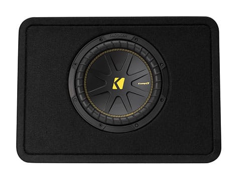 50TCWC104- Kicker 50TCWC104 10inch 4ohm Truck Subwoofer Enclosure