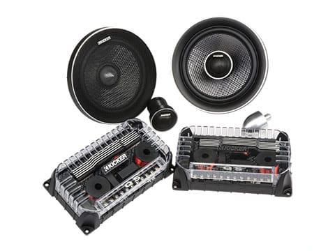 Kicker 41QSS654 6.5inch Q-Class Component Speakers