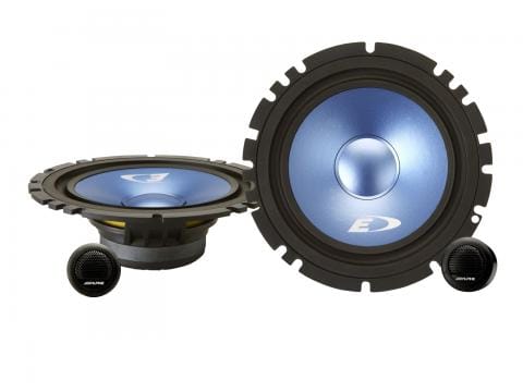 Alpine SXE-17CS 6inch Blue Component Speakers