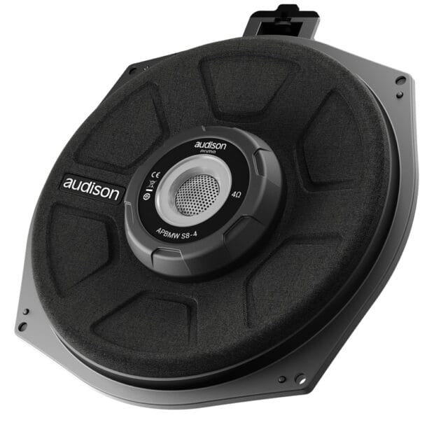 69040076 - Audison - APBMW S8-2.2 - 200mm2Ohm SHALLOW SUBWOOFER FOR BMW