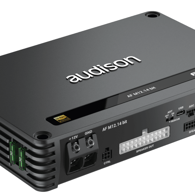 66755100 - Audison - AF M12.14 bit - 12CH AMPLIFIER WITH DSP 12x90W