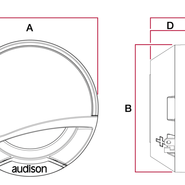 69010020 - Audison - AV 1.1 - SET TWEETER 28mm + GRILLES