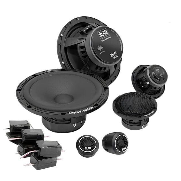 BLAM 165 R3 - 3-way component speaker system