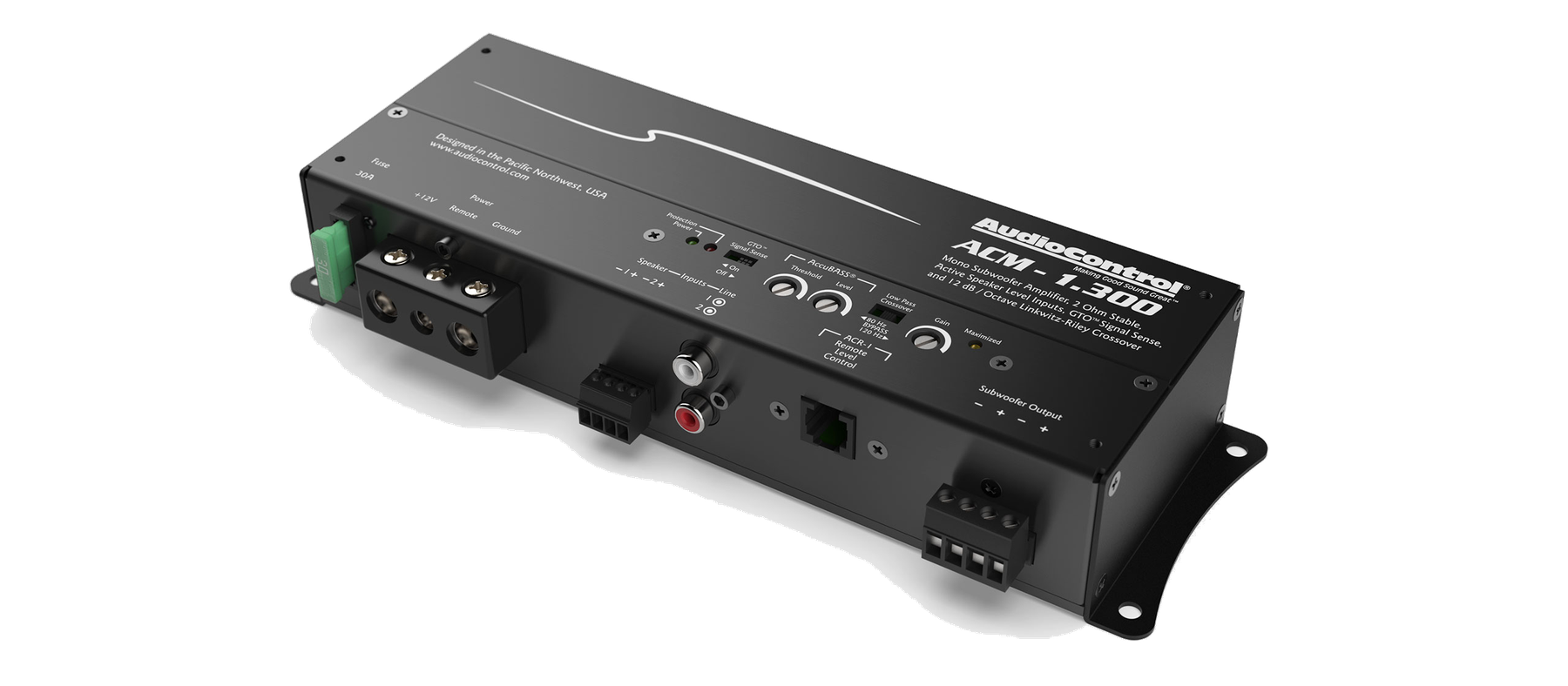 AudioControl ACM-1.300 Mono Amplifier, 300W RMS - view 3