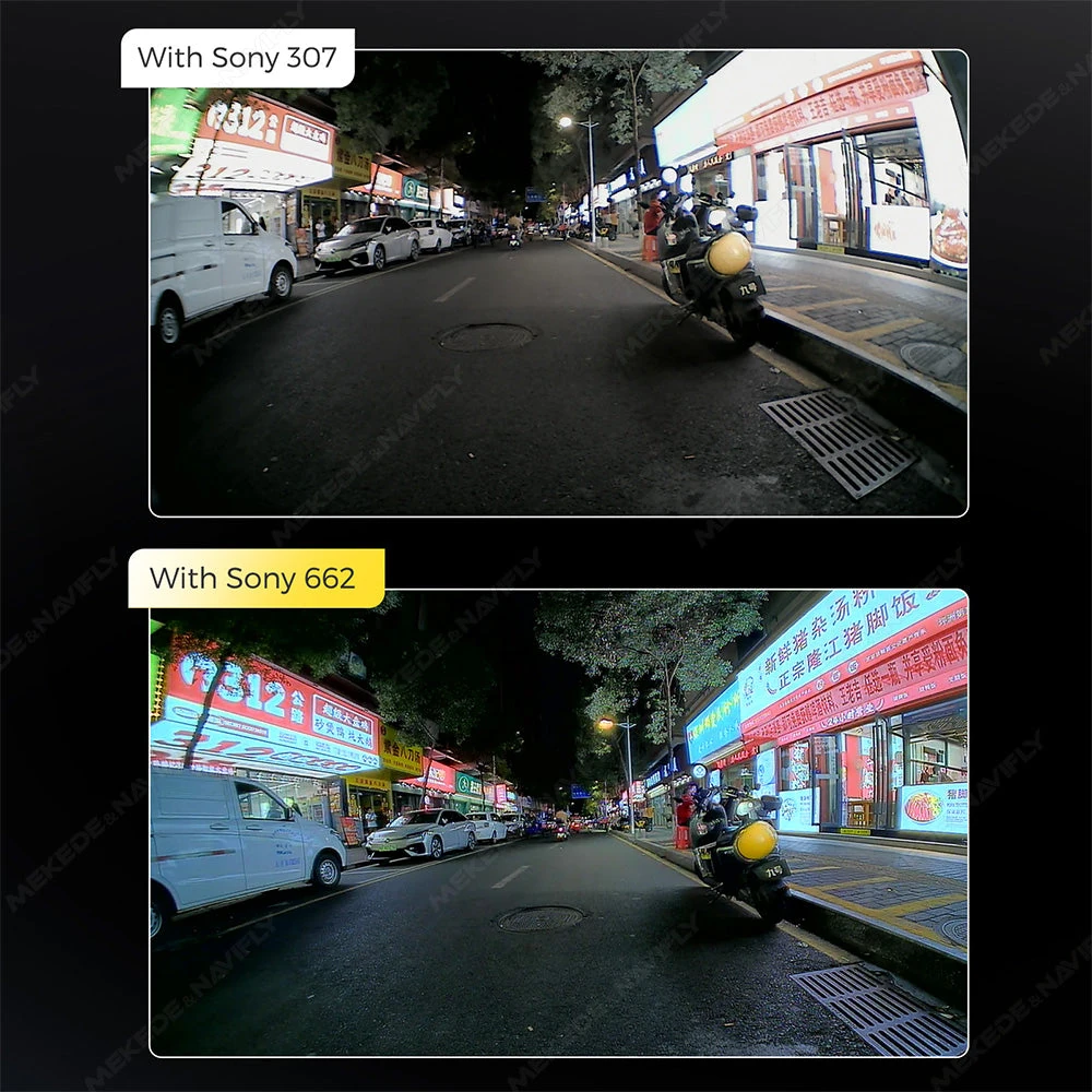 DUDUAUTO DUDU7 Sony IMX662 Front & Rear Recording Camera Set