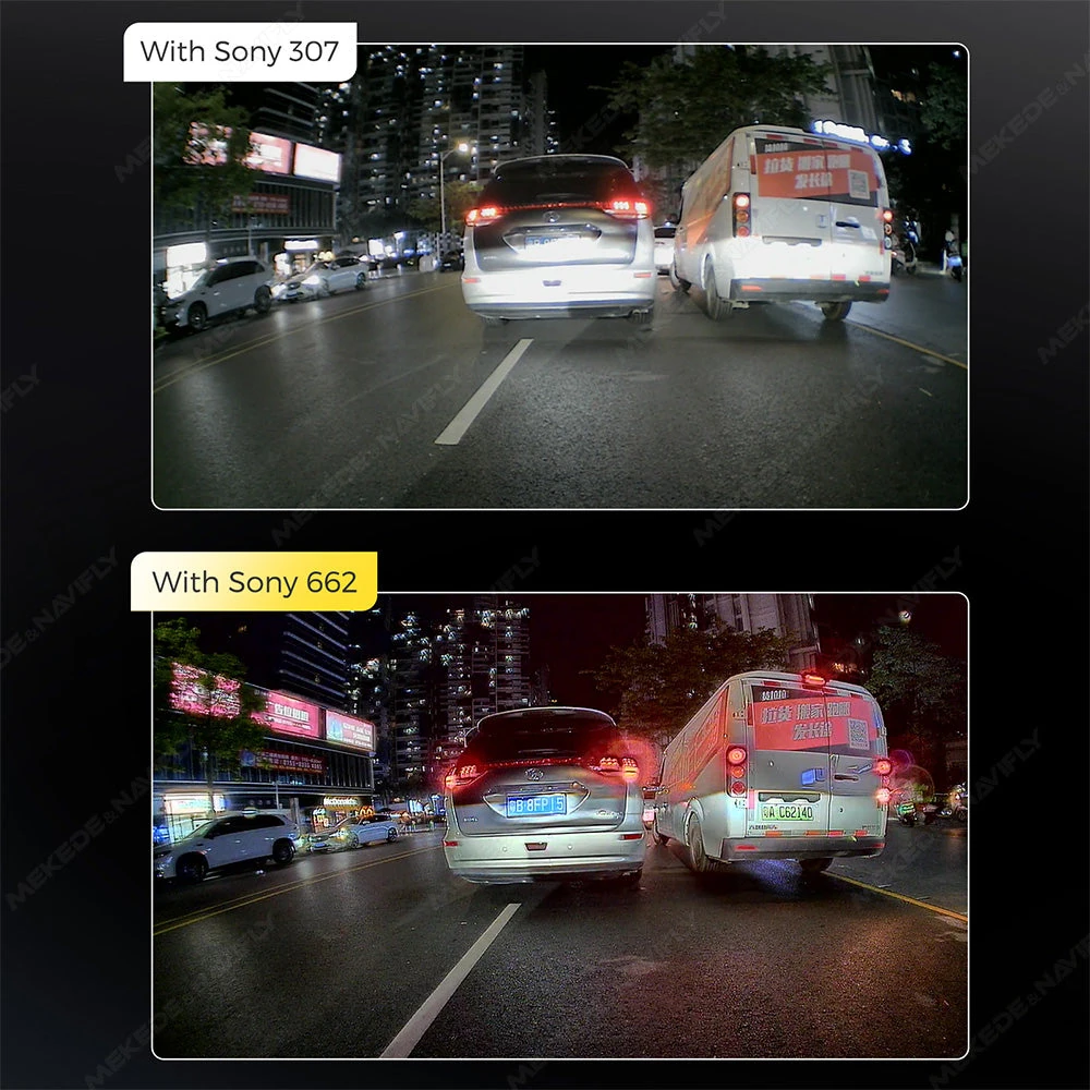 DUDUAUTO DUDU7 Sony IMX662 Front & Rear Recording Camera Set