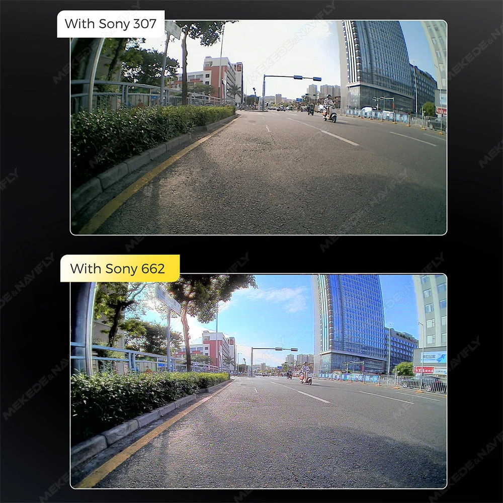 DUDUAUTO DUDU7 Sony IMX662 Front & Rear Recording Camera Set