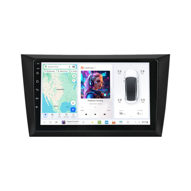 Volkswagen Golf 6 (2008-2016) DUDUAUTO Android Radio