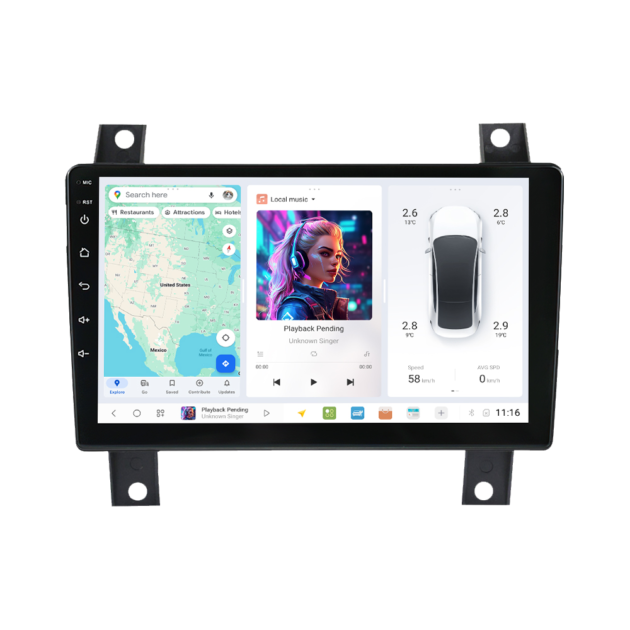 Great Wall PAO (2019-2020) DUDUAUTO Android Radio