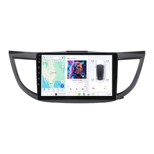 Honda CRV (2012-2016) DUDUAUTO Android Radio