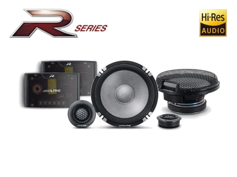 R2-S652 - Alpine new R-S65.2 6inch Component 2-Way R-Series Speakers