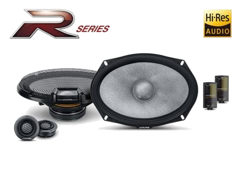 Alpine R2-S69C R-Series 6x9-Inch 2-Way Component Speaker
