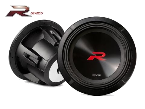 Alpine R2-W12D2 R-Series 12-Inch Subwoofer with Dual 2-Ohm Voice Coils