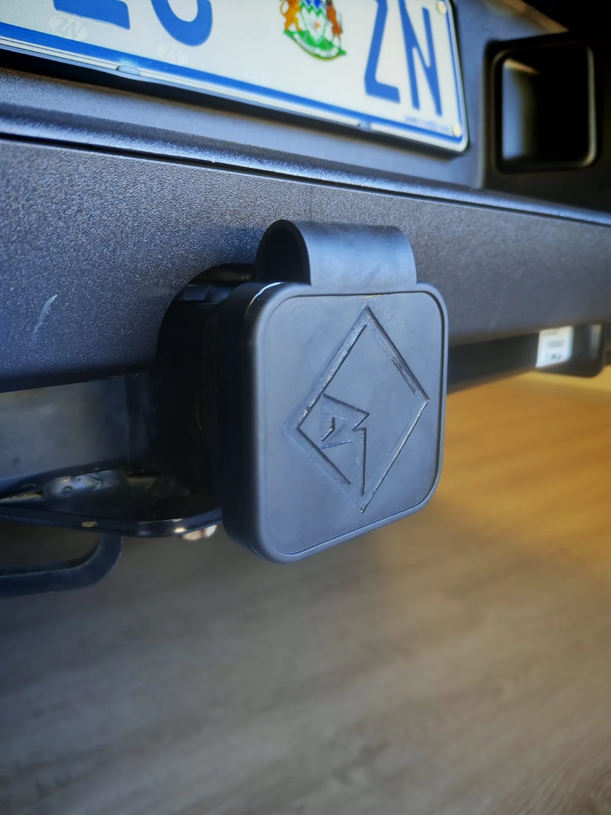 Rockford fosgate – Rubber Trailer Hitch Dust Cover 2-Inch - view 2