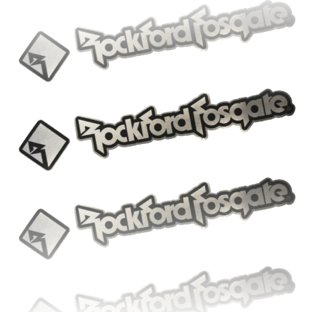 Rockford Fosgate Sticker 42cm Metallic - view 1