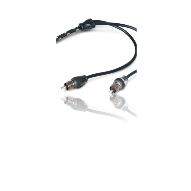 Rockford Fosgate – 3 Feet Premium Dual Twist Signal Cable – 1 meter RCA - view 1