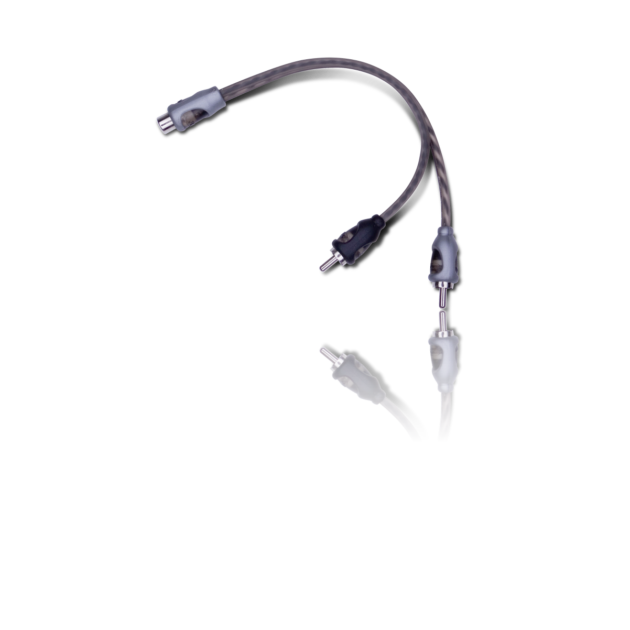 Rockford Fosgate – Twisted Pair Y-Adapter 1 Female To 2 Male - view 1