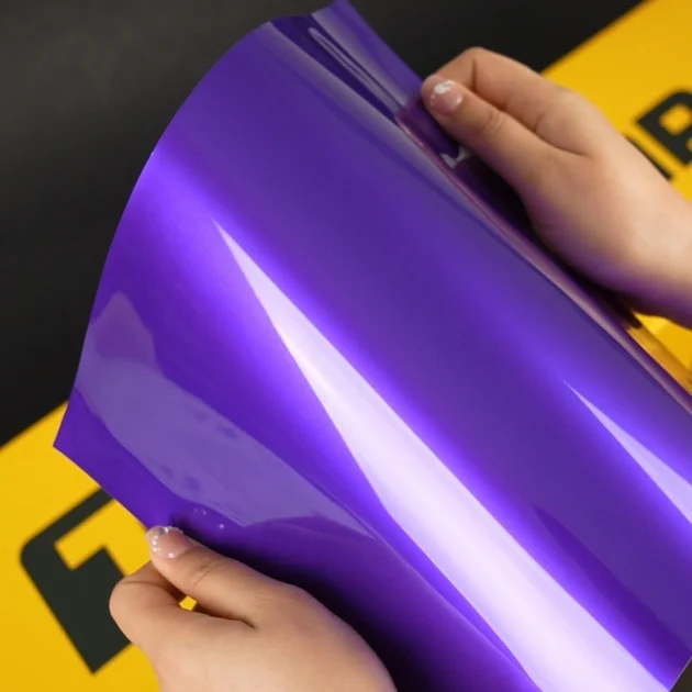 TeckWrap A4 Samples / PURPLE VINYL WRAP - TeckWrap