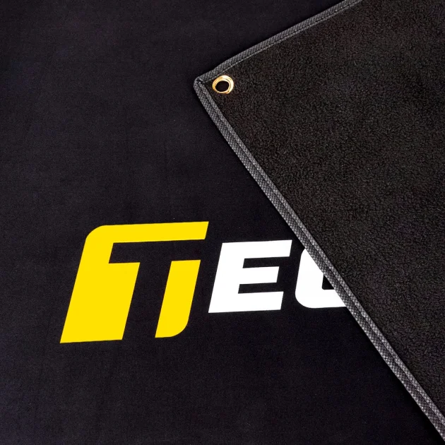 TeckWrap Branded Black Banner with Grommets - TeckWrap