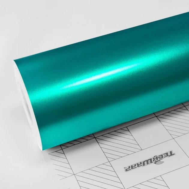 Satin Emerald Green Vinyl Wrap (VCH405-S) - Satin - Green - TeckWrap