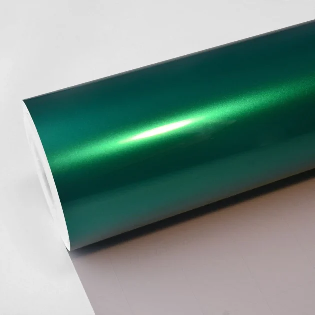 Gloss Metallic Ocean Green Vinyl Wrap (RB18-HD) - Gloss Metallic - Green - TeckWrap