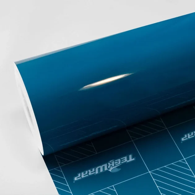 High Gloss Avalon Teal Vinyl Wrap (CG33-HD) - Ultra / High Gloss - Blue - TeckWrap
