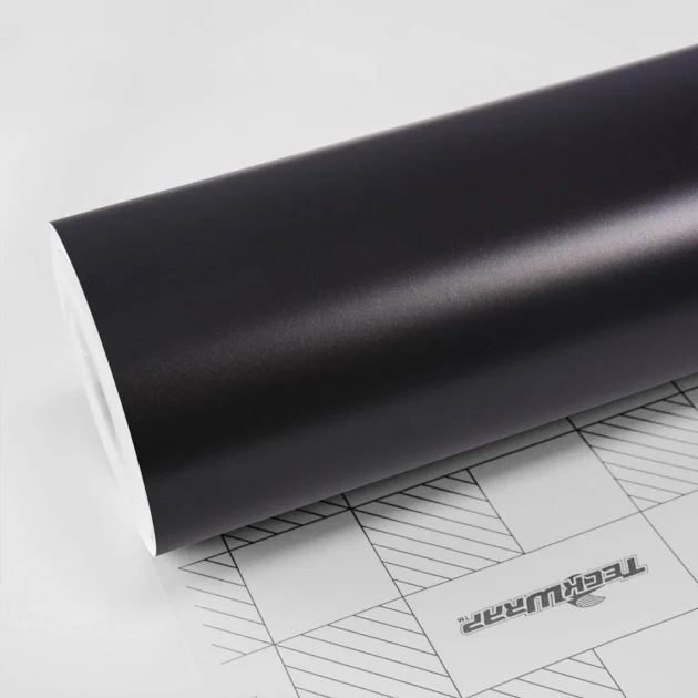 Matte Coal Black Vinyl Wrap (MT01) - Matte - Black - TeckWrap
