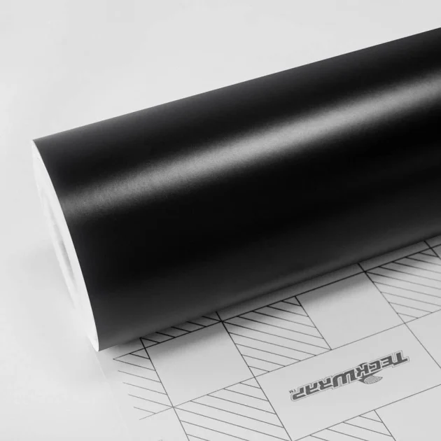 Matte Black Vinyl Wrap (CM01M) - Matte - Black - TeckWrap