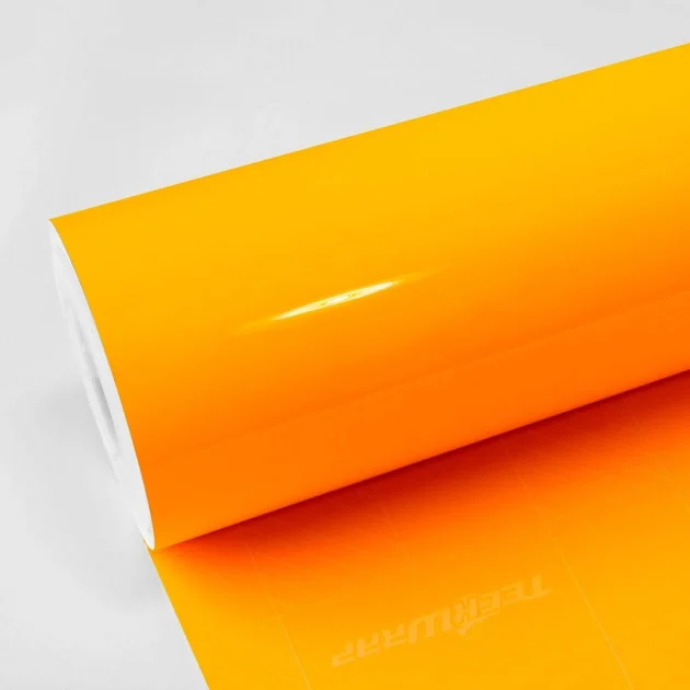 High Gloss Sunflower Yellow Vinyl Wrap (CG12-HD) - Ultra / High Gloss - Yellow & Orange - TeckWrap