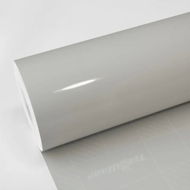 High Gloss Pale Celadon Vinyl Wrap (CG30-HD) - Ultra / High Gloss - Grey & Silver - TeckWrap