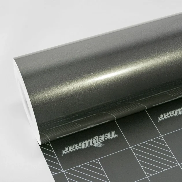 Deep Gloss Metallic Onyx Vinyl Wrap (RB32-HD) - Gloss Metallic - Black - TeckWrap